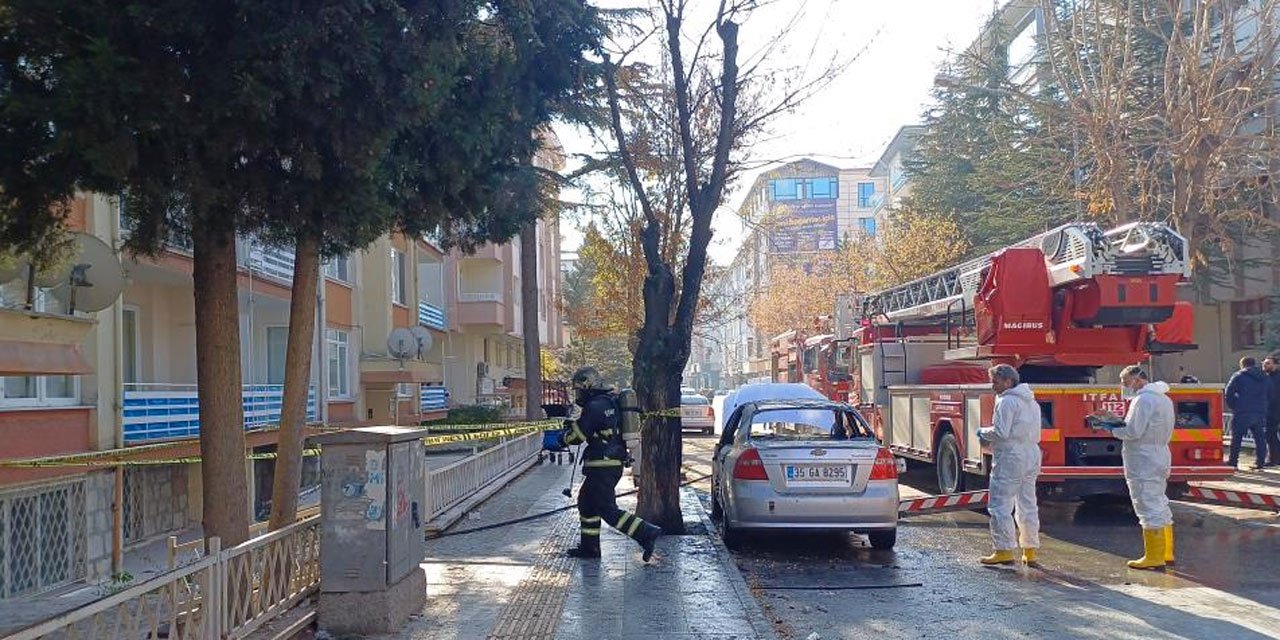 Çorum'da bir şahıs evini ve aracını ateşe verip intihar etti!