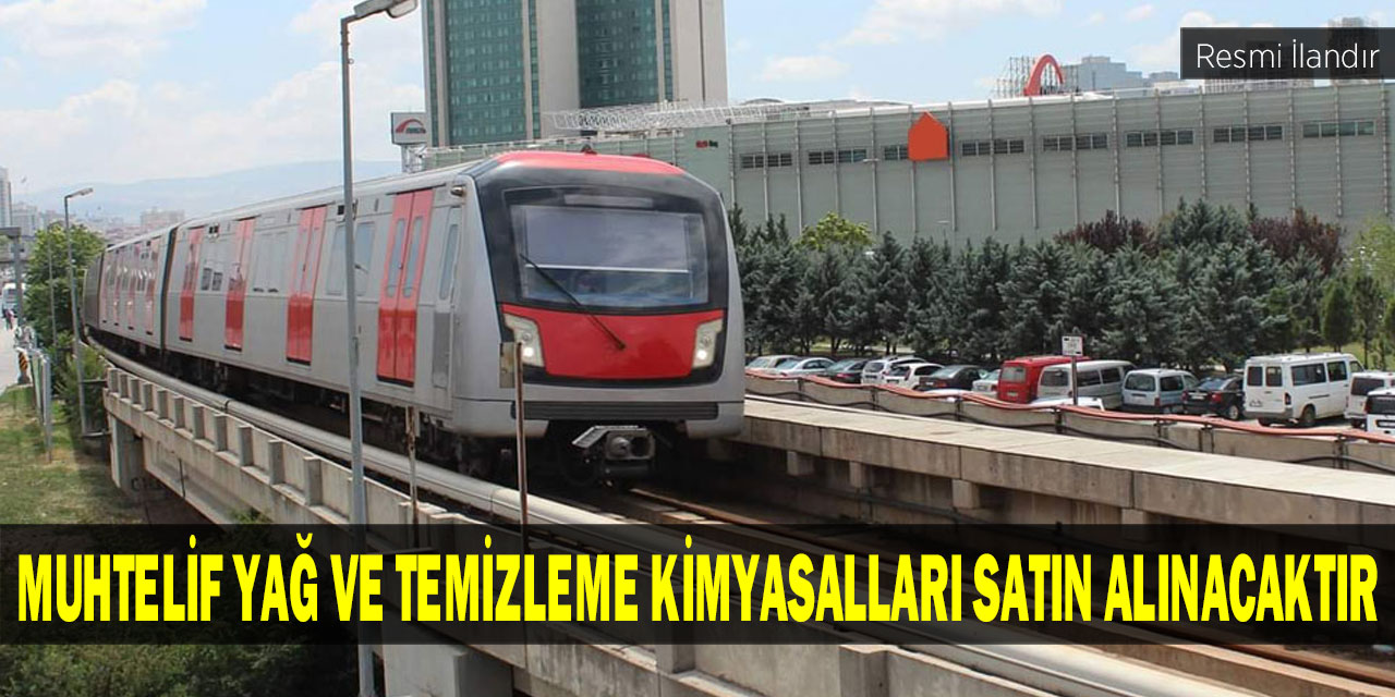 MUHTELİF YAĞ VE TEMİZLEME KİMYASALLARI SATIN ALINACAKTIR