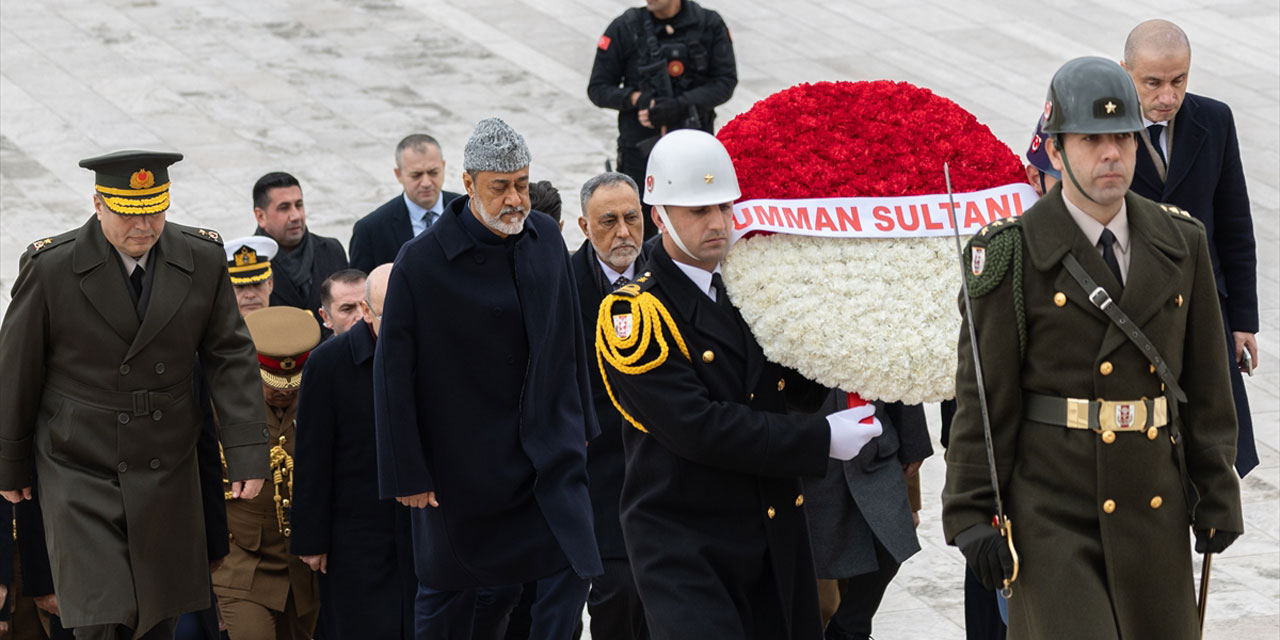 Umman Sultanı Bin Tarık, Anıtkabir'de