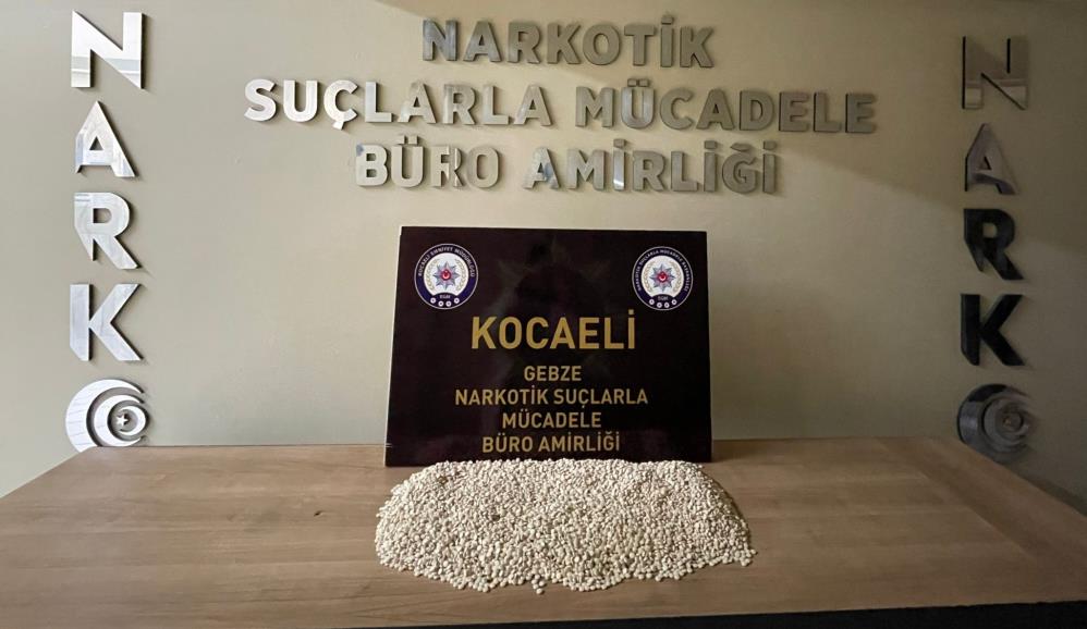 Kocaeli'de uyuşturucu operasyonu: 17 bin hap ele geçirildi