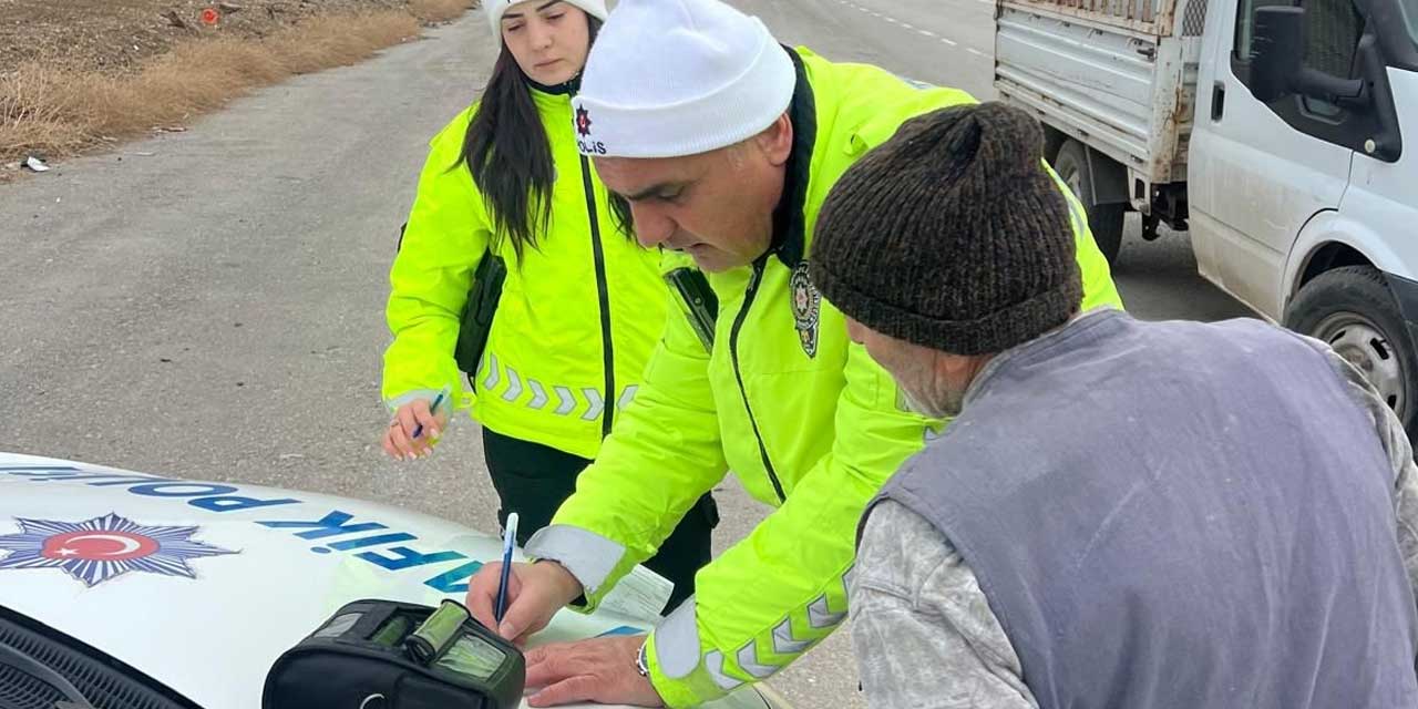 Akyurt’ta kış lastiği denetimleri başladı