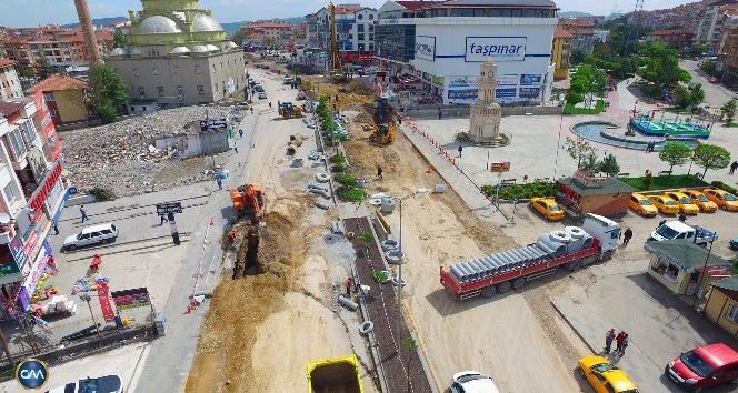 Büyükşehir’den, yeni köprülü kavşak