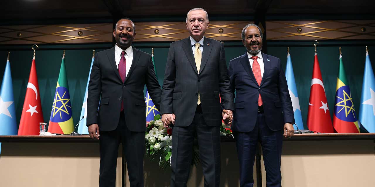 Cumhurbaşkanı Erdoğan, Somali ve Etiyopya arasında barış için ilk adımı attı