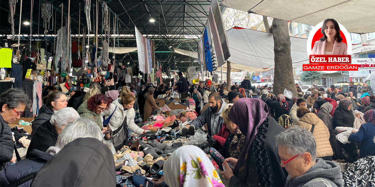 Ankara’nın en kalabalık pazarı: Perşembe günleri iğne atsan yere düşmüyor