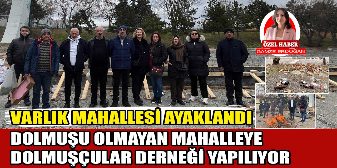 Ankara'da Varlık Mahallesi ayaklandı | Dolmuşu olmayan mahalleye dolmuşçular derneği yapılıyor