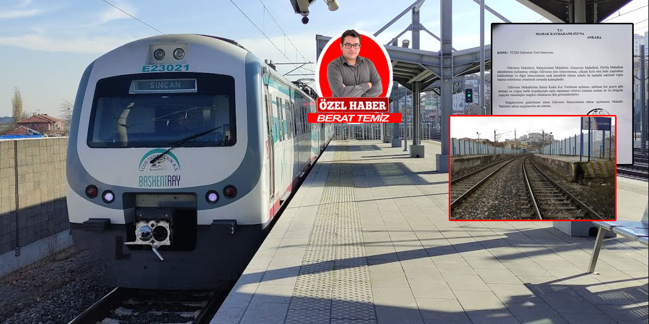 Ankara'da yeni tren istasyonu talebi: Kapatılan istasyon yeniden açılsın