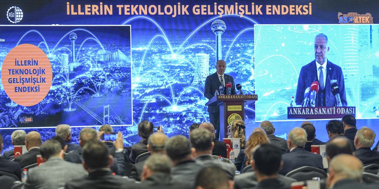 ASO, “İllerin Teknolojik Gelişmişlik Endeksi”ni tanıttı: Teknolojik gelişmişlikte Ankara birinci