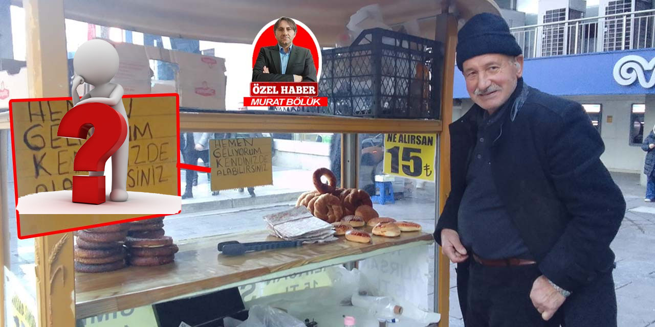 Ankara'da simit büfesi işletmecisi Bekir A. bu davranışıyla "İnsanlık hâlâ ölmemiş" dedirtiyor