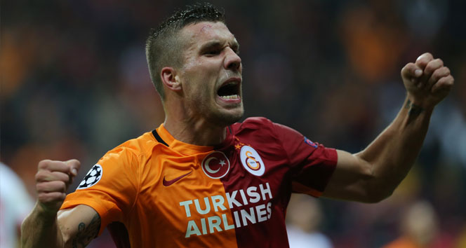 Podolski, Galatasaray’da son maçına çıkıyor