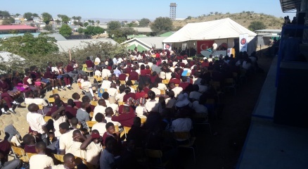 TİKA Namibya’da eğitime desteğe devam ediyor