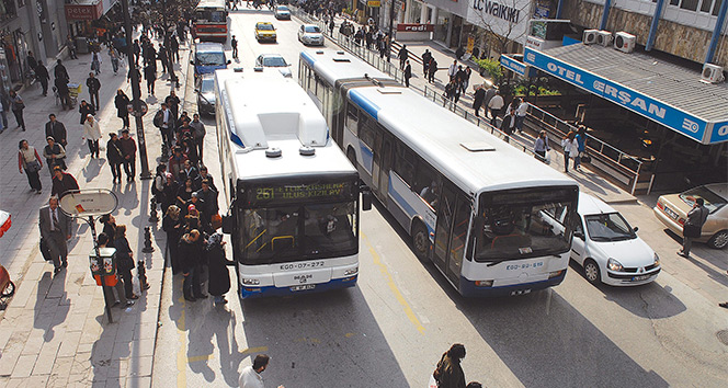 Ankara'da toplu taşıma araçları 2 gün ücretsiz