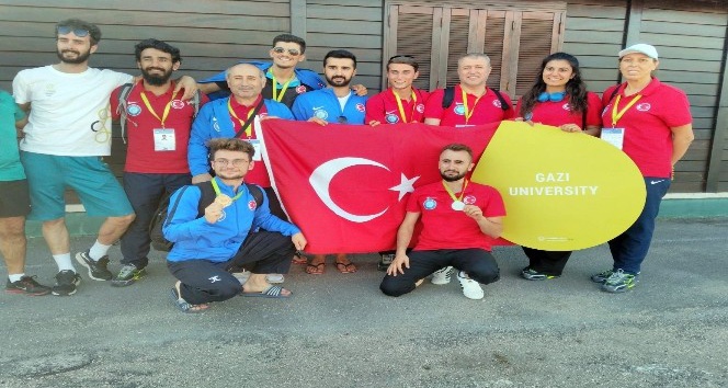 Gazi Üniversitesi karate takımı Avrupa ikincisi oldu