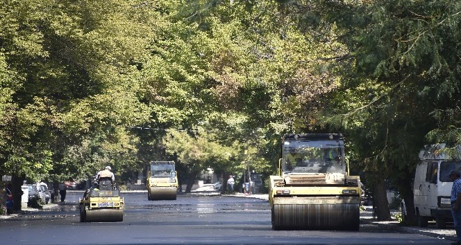 Büyükşehir’den, Atatürk Bulvarı’nda asfalt çalışması