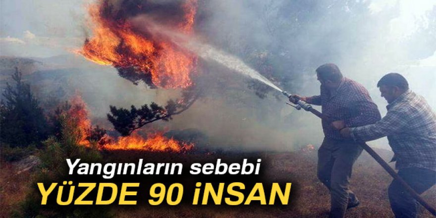 Orman Genel Müdürü Karacabey: 'Yangınların sebebi yüzde 90 insan'