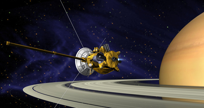 Cassini uzay aracı görevine veda ediyor