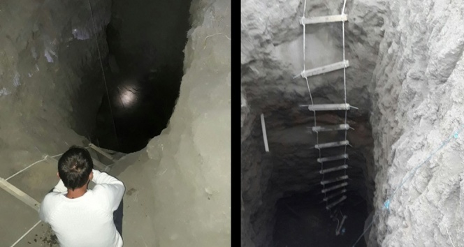 15 metrelik tünel kazmışlar: 13 defineci gözaltına alındı