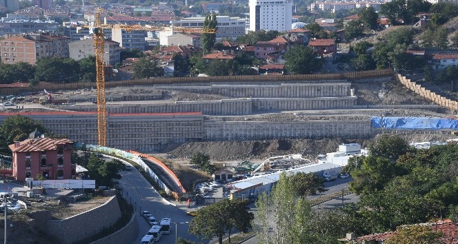 Hacı Bayram minibüs duraklarına modern kompleks yapılıyor