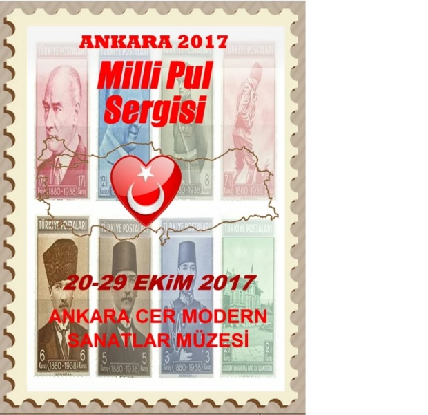 Ankara 2017 Milli Pul Sergisi Cermodern’de