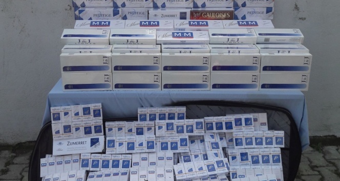 Bolu’da 5 bin 70 paket kaçak sigara ele geçirildi