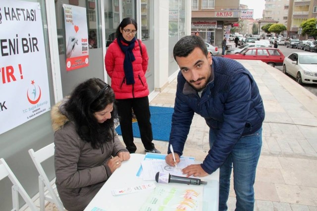 Basın çalışanlarından organ bağışı kampanyasına destek