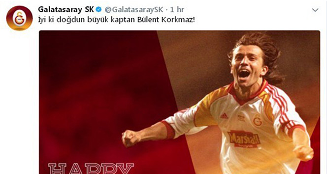 Galatasaray, Bülent Korkmaz’ı unutmadı