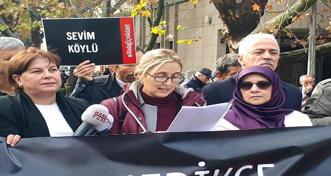 Milli Eğitim Bakanlığı önünde eylem