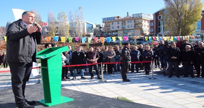 Aziz Sancar Parkı açıldı