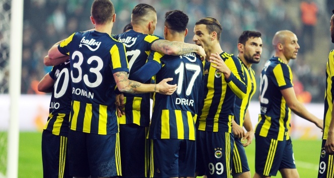 Bursa'da kazanan Fenerbahçe oldu