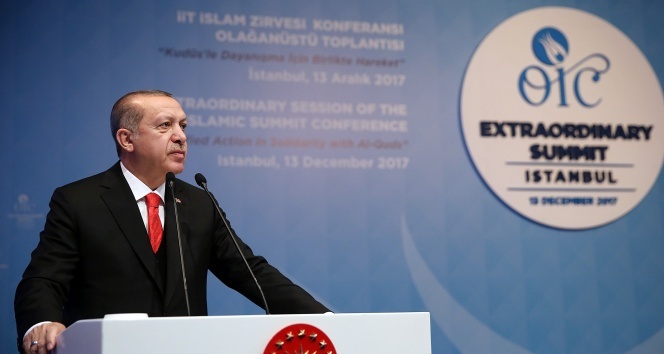 Erdoğan, Kudüs’ü 'Filistin’in başkenti' olarak tanımaya çağırdı