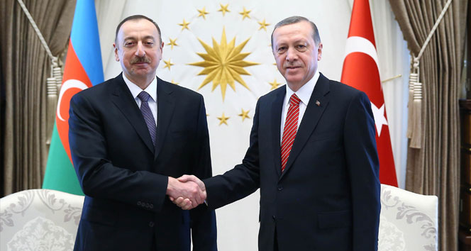 Cumhurbaşkanı Erdoğan, Azerbaycan Cumhurbaşkanı Aliyev ile telefonda görüştü