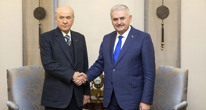 Başbakan Yıldırım ve Bahçeli görüşecek