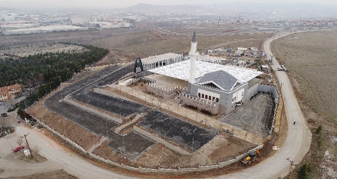 Çimşit Mezarlığı’ndaki cami ve tesisleri son aşamada