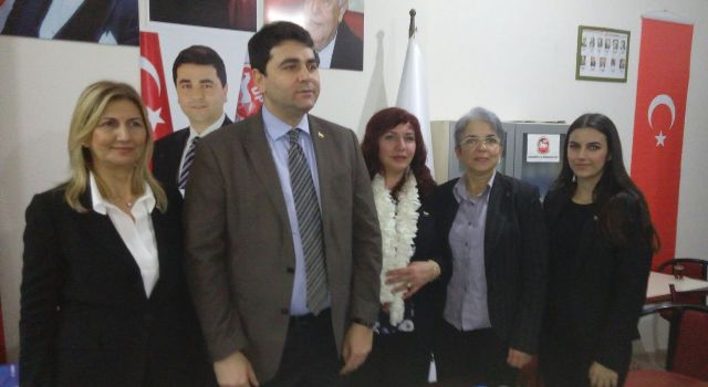 DP Başkanı Gültekin Uysal partililerle buluşuyor