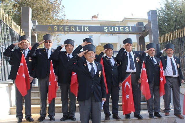 Muharip Gazilerden asker selamıyla askerlik başvurusu