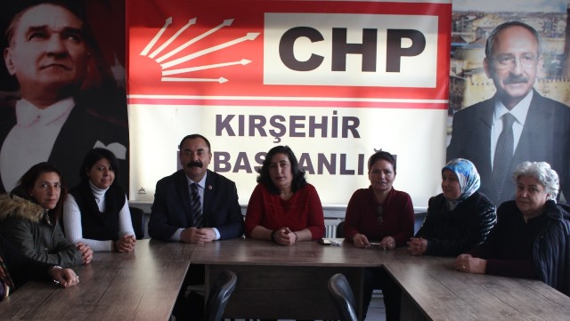 CHP Kırşehir Kadın Kolları Başkanı Yenidünya adaylığını açıkladı