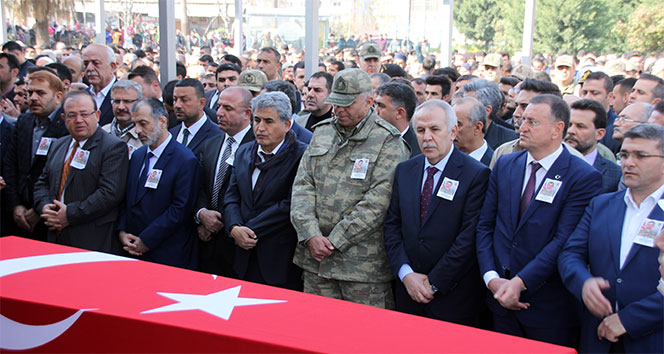 Afrin şehidi Serkan Pamukçu Hatay'da defnedildi