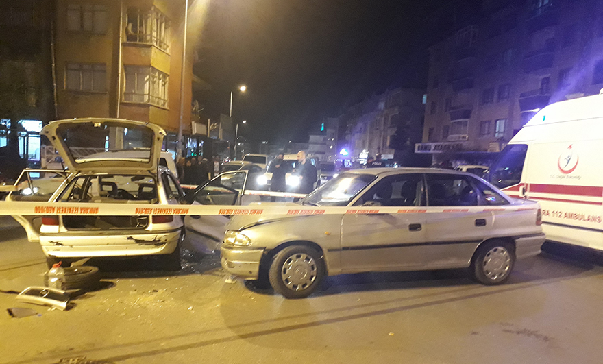 Ankara'da trafik kazası: 4 yaralı