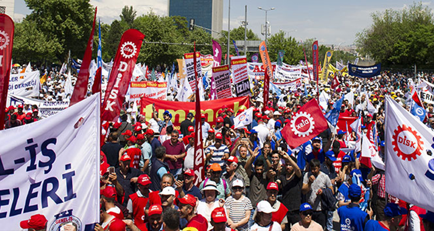 Ankara'da 1 Mayıs coşkuyla kutlandı