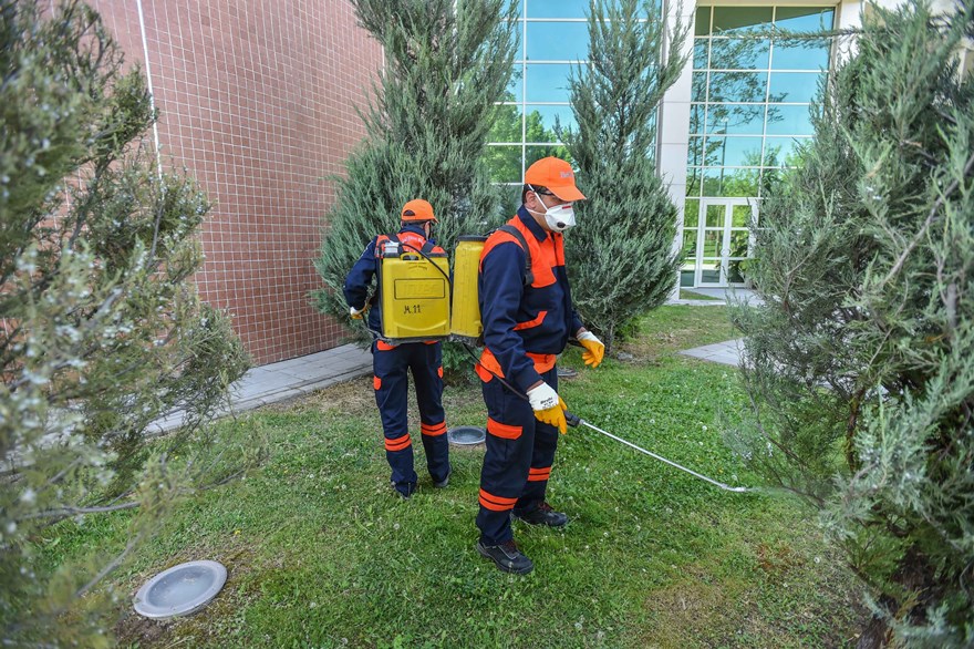 Havaların ısınmasıyla büyükşehir harekete geçti