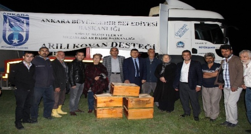 Ankara Büyükşehir Belediyesi'nden çiftçiye büyük destek
