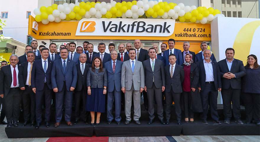 VakıfBank 957'nci şubesini Kızılcahamam’da açtı