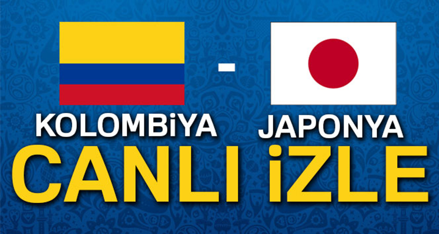 Kolombiya Japonya maçı ne zaman, saat kaçta?