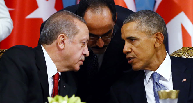 Cumhurbaşkanı Erdoğan Obama ile görüştü