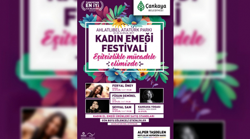 Kadın Emeği Festivali Çankaya'da başlıyor