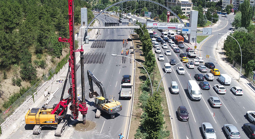 Kepekli ve Akköprü Kavşağı’nda ilk kazma vuruldu