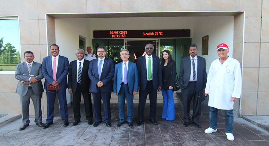 Sudan Ticaret Bakanı ATB Et Borsası’nı ziyaret etti