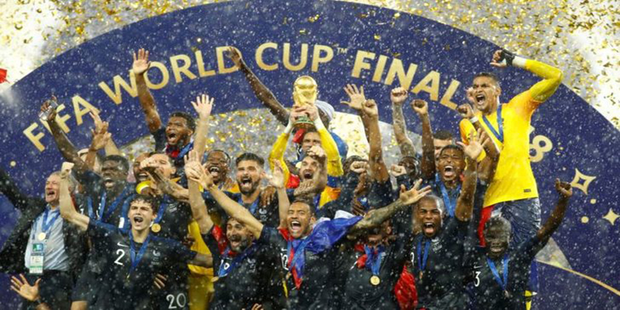 Fransa 2018 FIFA Dünya Kupasını aldı
