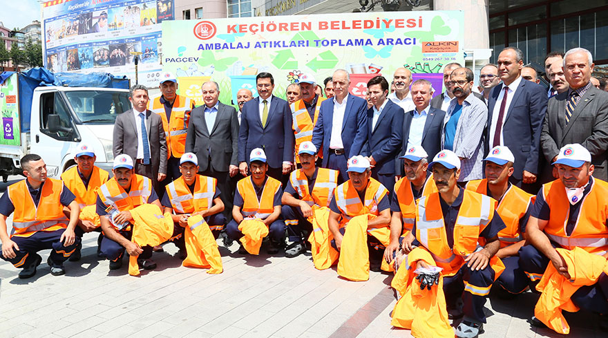 Atık toplayıcılar için Türkiye'de bir ilk Keçiören Belediyesi'nden