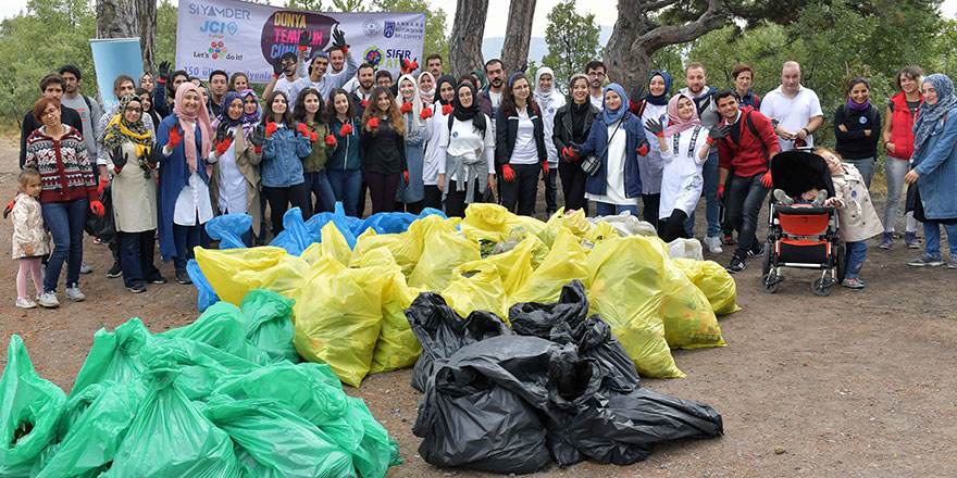 Başkent'in temizliği için seferber oldular