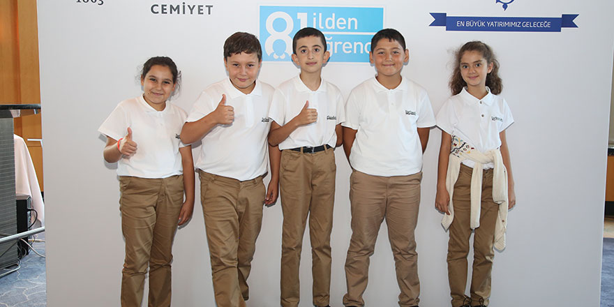 Ankara’dan başarılı beş öğrenci Darüşşafaka’da